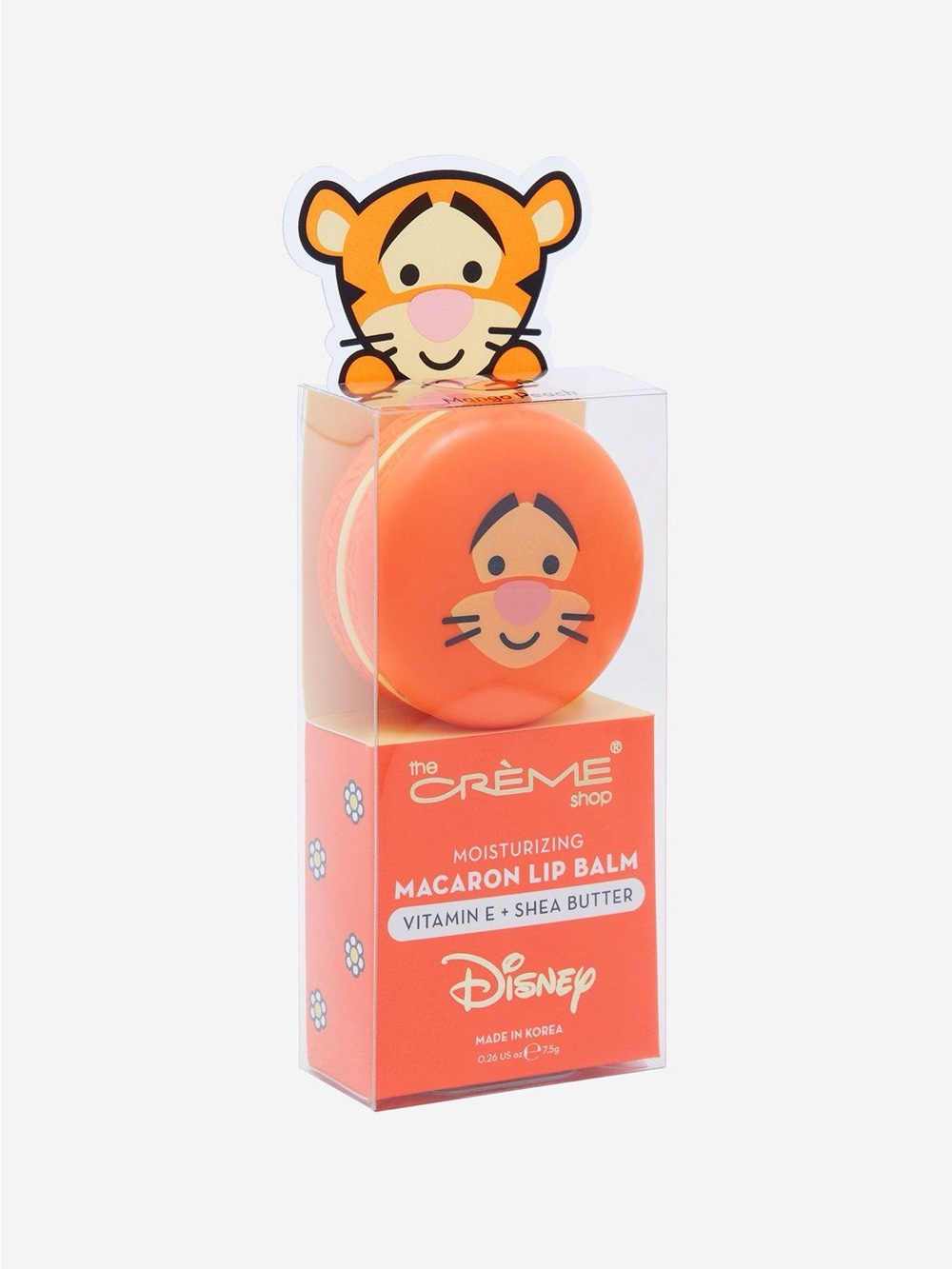 The Crème Shop x Disney Tigger Orange Macaron Lip Balm